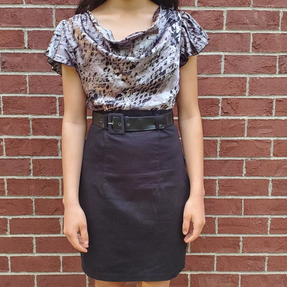 Fancy Love Tease Size 7 Dress with Belt